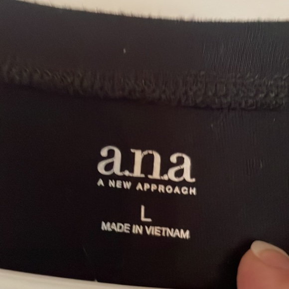 Ana Womens Black Pocket Tee and White Pocket Tee. - Picture 5 of 6